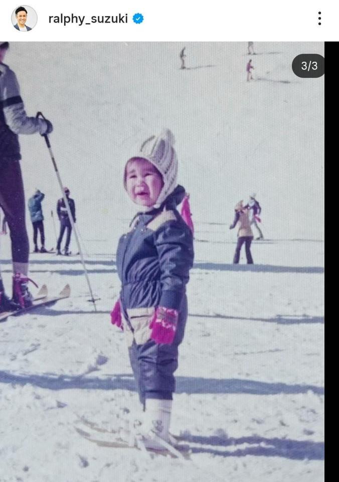 ラルフ鈴木アナのインスタグラム＠ｒａｌｐｈｙ＿ｓｕｚｕｋｉより 