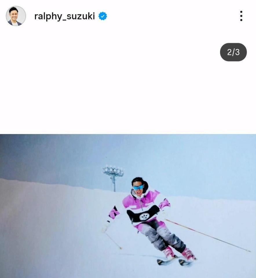 ラルフ鈴木アナのインスタグラム＠ｒａｌｐｈｙ＿ｓｕｚｕｋｉより 