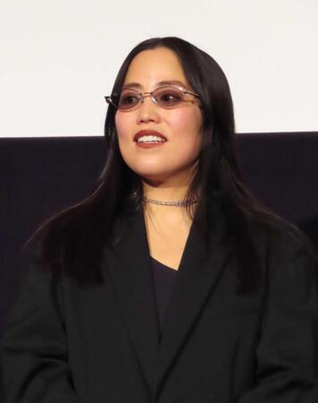 　映画「禍禍女」の初日舞台挨拶に立ったゆりやんレトリィバァ