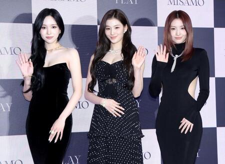 　ＭＩＳＡＭＯの（左から）ＭＩＮＡ、ＳＡＮＡ、ＭＯＭＯ