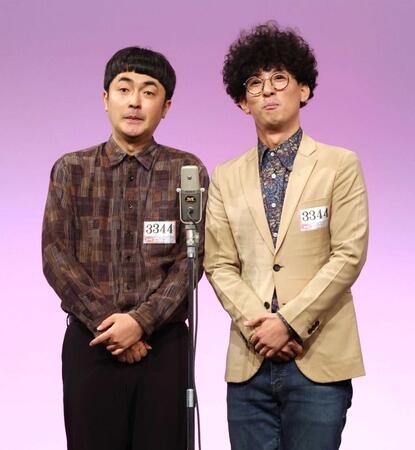 東京進出が決まったたくろうのきむらバンド（右）と赤木裕