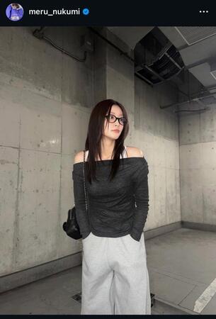 生見愛瑠のインスタグラム＠ｍｅｒｕ＿ｎｕｋｕｍｉから