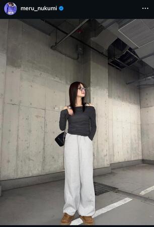 生見愛瑠のインスタグラム＠ｍｅｒｕ＿ｎｕｋｕｍｉから