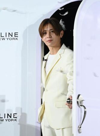 メイベリンニューヨークジャパンアンバサダーに就任した山田涼介（撮影・持木克友）