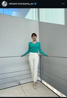 森山みなみアナのインスタグラム＠ｍｉｎａｍｉ．ｍｏｒｉｙａｍａ＿ｅｘから