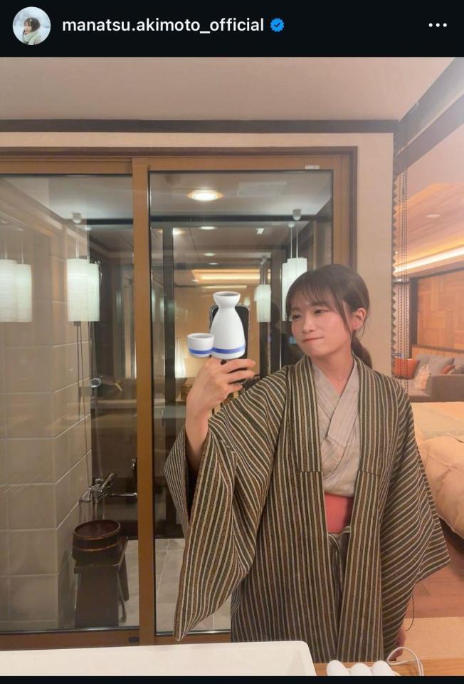 秋元真夏のインスタグラム＠ｍａｎａｔｓｕ．ａｋｉｍｏｔｏ＿ｏｆｆｉｃｉａｌから