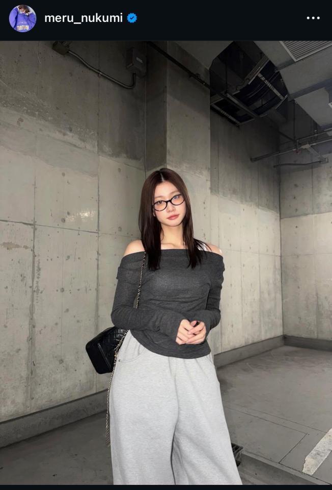 生見愛瑠のインスタグラム＠ｍｅｒｕ＿ｎｕｋｕｍｉから