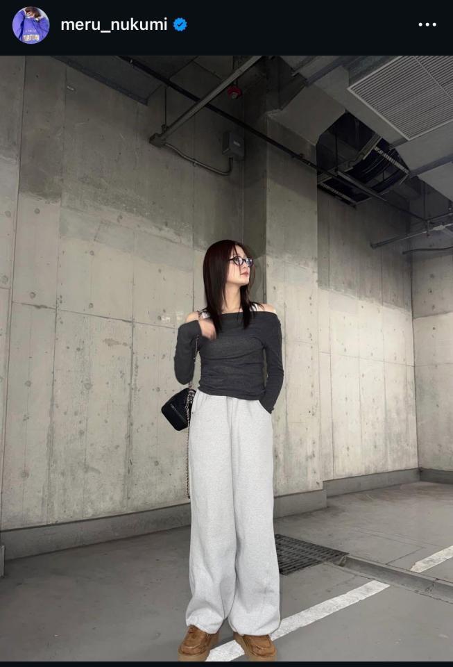生見愛瑠のインスタグラム＠ｍｅｒｕ＿ｎｕｋｕｍｉから