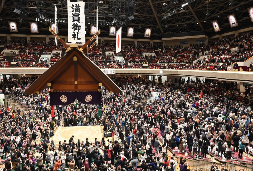 熱戦が続いた大相撲初場所