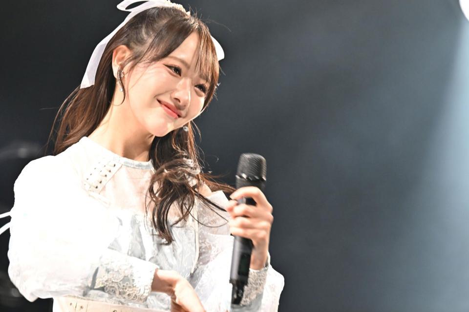 卒業を発表した石田千穂©ＳＴＵ