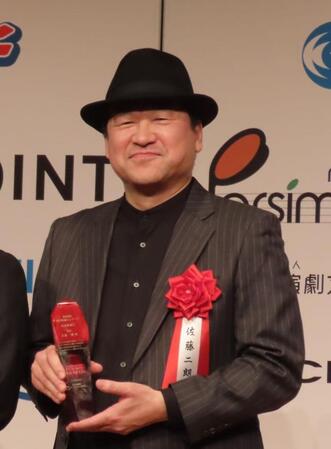 「毎日映画コンクール」贈呈式に出席した佐藤二朗