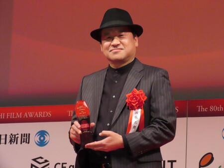 「毎日映画コンクール」贈呈式に出席した佐藤二朗