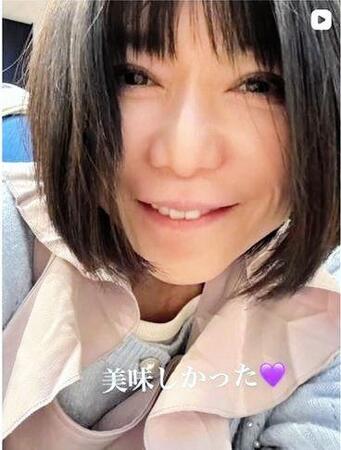 ５９歳に言及した堀ちえみのインスタグラム＠ｈｏｒｉｃｈｉｅｍｉｏｆｆｉｃｉａｌ（２月４日付）より