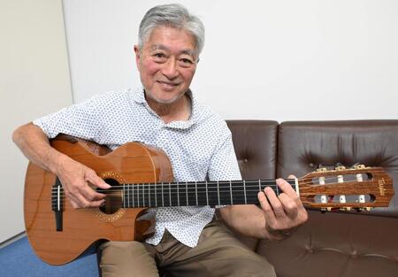 ボサノバへの思いを語った木村純（撮影・堀内翔）