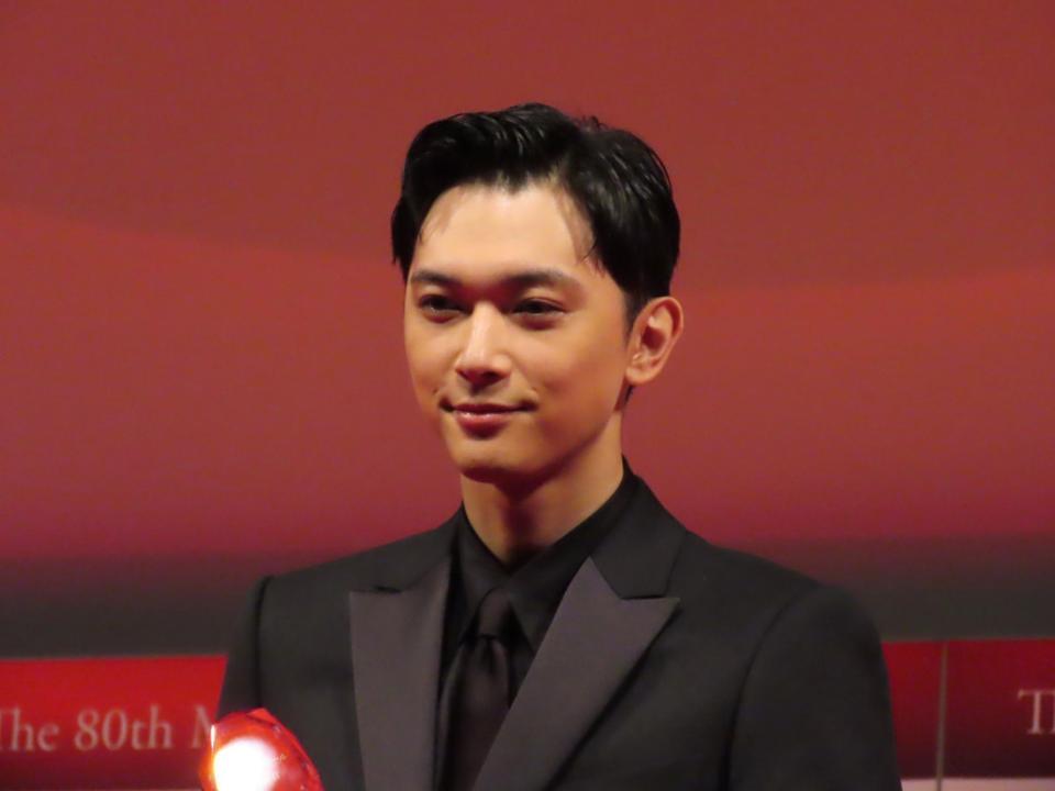 「毎日映画コンクール」贈呈式に出席した吉沢亮