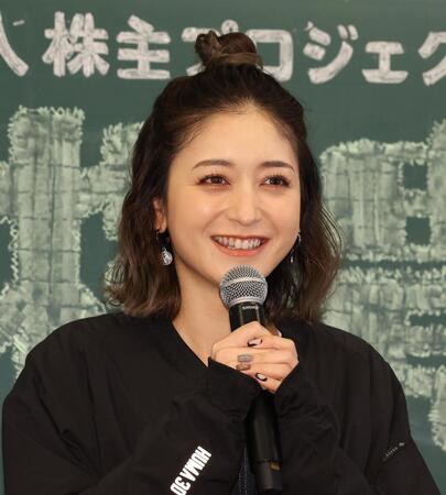 イベントに登場した池田美優（撮影・佐々木彰尚）