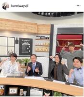 退院を報告した黒岩祐治知事のインスタグラム（ｋｕｒｏｉｗａｙｕｊｉ）より