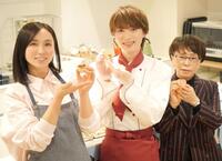 イベントに出席した（左から）吉木りさ、青山新、麻こよみ