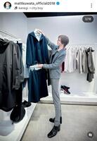 Ｍａｔｔのインスタグラム＠ｍａｔｔｋｕｗａｔａ＿ｏｆｆｉｃｉａｌ２０１８（２月６日付）より 