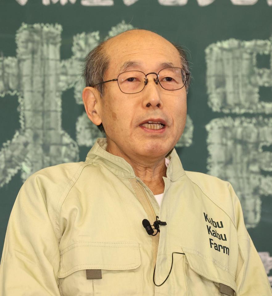 イベントに登場した桐谷広人氏（撮影・佐々木彰尚）