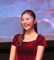 ホラーアドベンチャーゲーム「ＲＥＡＮＩＭＡＬ」の完成披露会に出席したゆうちゃみ