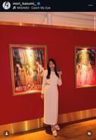 森香澄のインスタグラム＠ｍｏｒｉ＿ｋａｓｕｍｉ＿から