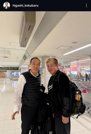 東国原英夫インスタグラム＠ｈｉｇａｓｈｉ＿ｋｏｋｕｂａｒｕから