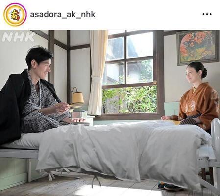 「あんぱん」の公式インスタグラム＠ａｓａｄｏｒａ＿ａｋ＿ｎｈｋより