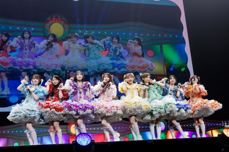 Ｋアリーナ横浜で単独ライブを行ったＣＵＴＩＥ　ＳＴＲＥＥＴ（撮影・ヨシモリユウナ）