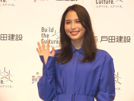 戸田建設のＣＭキャラクターを務める広瀬アリス