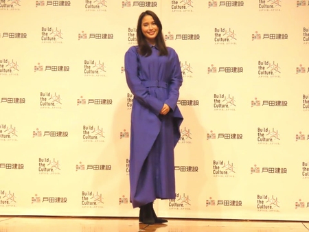 戸田建設のＣＭキャラクターを務める広瀬アリス