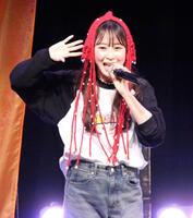 　アンコールを盛り上げる高柳明音