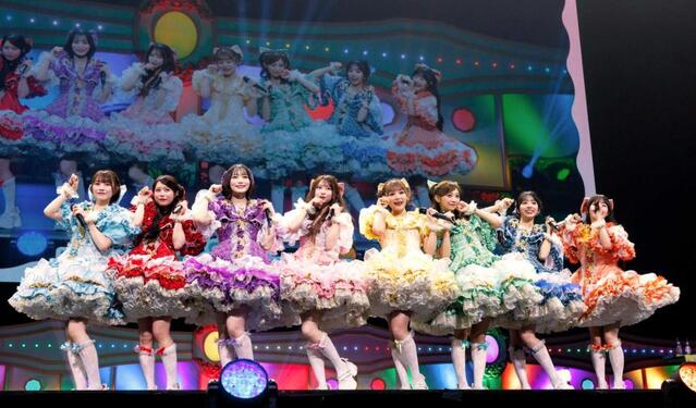 　Ｋアリーナ横浜で単独ライブを行ったＣＵＴＩＥ　ＳＴＲＥＥＴ（撮影・ヨシモリユウナ）