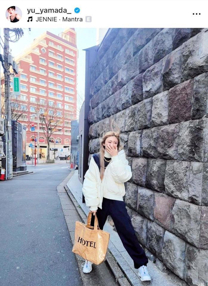 山田優公式インスタグラム＠ｙｕ＿ｙａｍａｄａ＿より