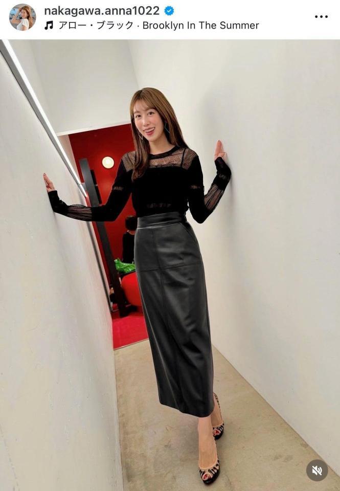 中川安奈公式インスタグラム＠ｎａｋａｇａｗａ．ａｎｎａ１０２２より  