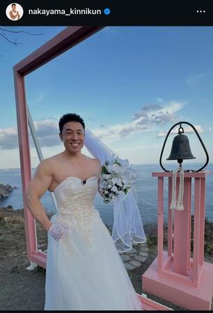 なかやまきんに君のインスタグラム＠ｎａｋａｙａｍａ＿ｋｉｎｎｉｋｕｎから