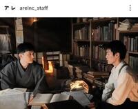 「ばけばけ」より、錦織兄弟。右が丈（杉田雷麟）。所属事務所アレの公式インスタグラム＠ａｒｅｉｎｃ＿ｓｔａｆｆより