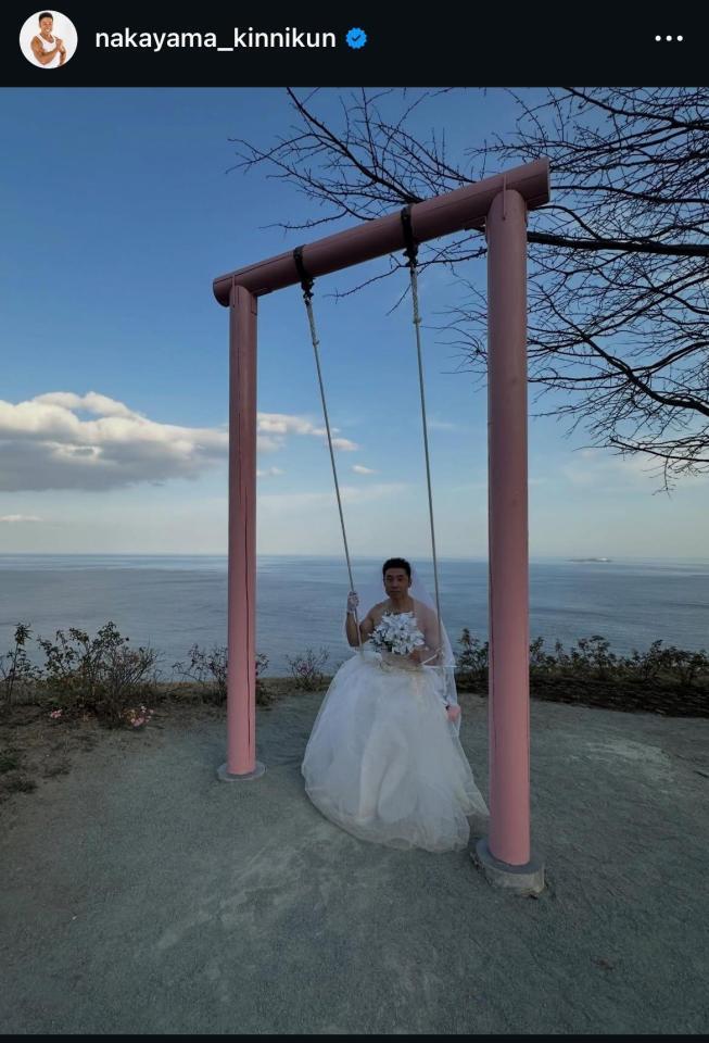 なかやまきんに君のインスタグラム＠ｎａｋａｙａｍａ＿ｋｉｎｎｉｋｕｎから