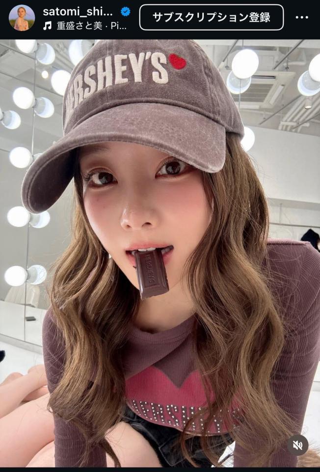 重盛さと美のインスタグラム＠ｓａｔｏｍｉ＿ｓｈｉｇｅｍｏｒｉから