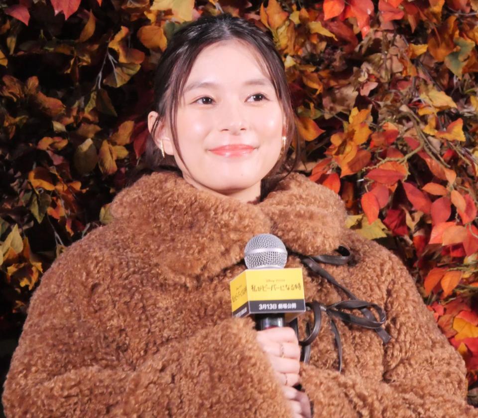 イベントに出席した芳根京子