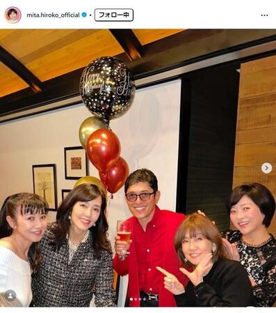 三田寛子のインスタグラム＠ｍｉｔａ．ｈｉｒｏｋｏ＿ｏｆｆｉｃｉａｌから