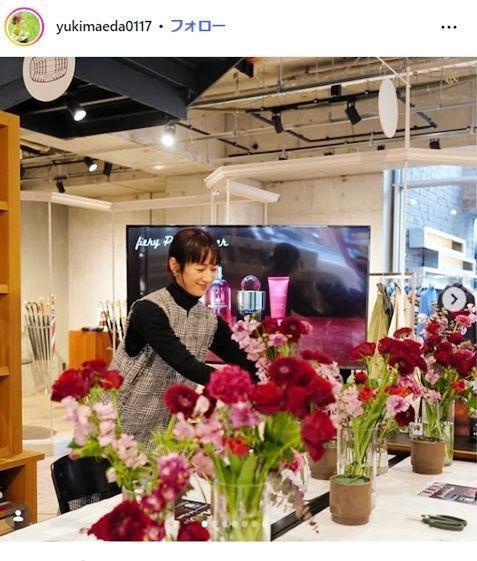 前田有紀さんインスタグラム＠ｙｕｋｉｍａｅｄａ０１１７ 