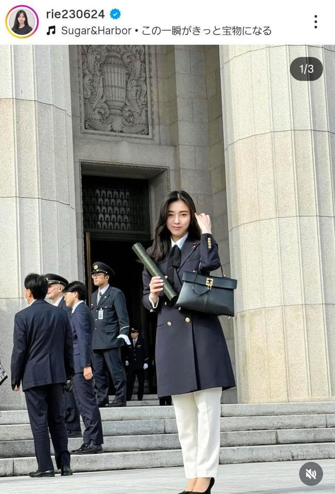 斉藤里恵議員のインスタグラム＠ｒｉｅ２３０６２４より 