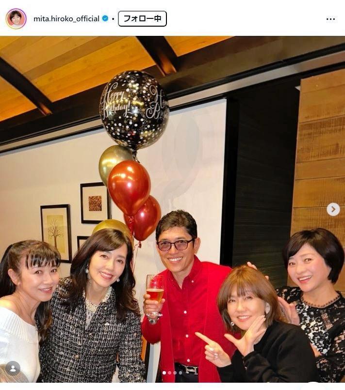 三田寛子のインスタグラム＠ｍｉｔａ．ｈｉｒｏｋｏ＿ｏｆｆｉｃｉａｌから