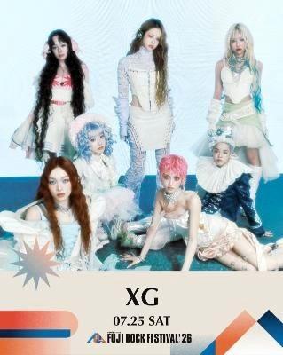 　フジロックに初出演するＸＧ
