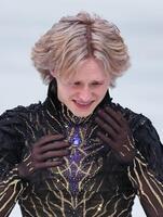 演技を終え厳しい表情のイリア・マリニン