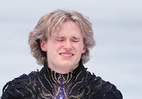 演技を終え厳しい表情のイリア・マリニン