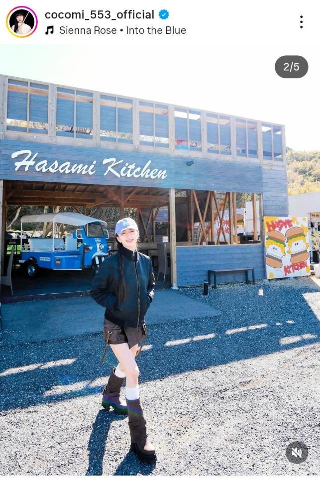 Ｃｏｃｏｍｉのインスタグラム＠ｃｏｃｏｍｉ＿５５３＿ｏｆｆｉｃｉａｌより 