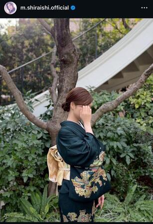 白石麻衣のインスタグラム＠ｍ．ｓｈｉｒａｉｓｈｉ．ｏｆｆｉｃｉａｌから