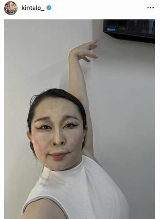 キンタロー。のインスタグラム＠ｋｉｎｔａｌｏ＿（２月２２日付）より